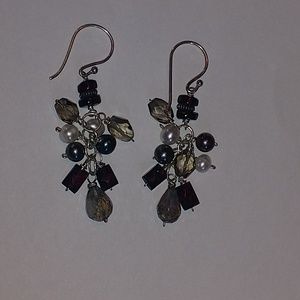 Peyote Bird Sterling Silver Dangle Earrings